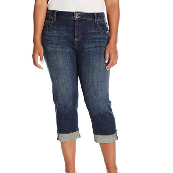 lucky brand emma crop plus size
